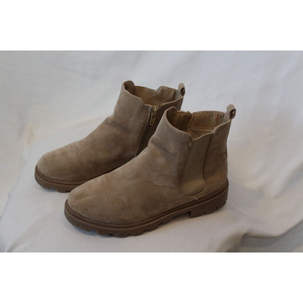 Madden Girl Booties Tan faux suede 4‎